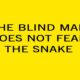 blindMan and the snake