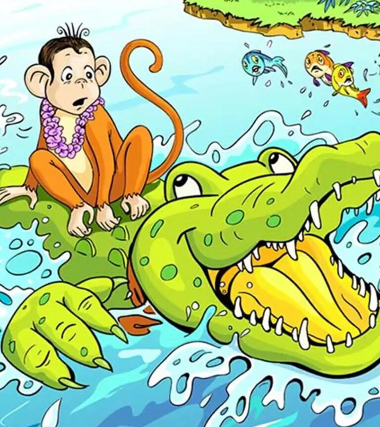 THE GREEDY CROCODILE